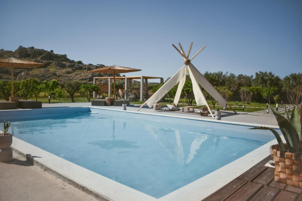 Vila La Casa Di Lusso N6 -Adults Only Kolymbia Exteriér fotografie